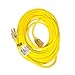 Snow Joe PJEXT50-B Power Joe 14/3 50-Feet SJTW Outdoor Extension Cord with Lighted End, Yellow