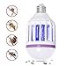 GLOUE Bug Zapper Light Bulb Medium Screw E26 Base 120V 10W Zap Wasp Bug Mosquito Zapper Led UV Lamp Flying Moths Killer