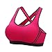 Jarseen Women's Seamless Sports Bras with Removable Pads Push Up Fitness Workout Yoga Bra