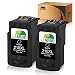 JARBO Remanufactured for Canon PG-210XL 210 XL Ink Cartridges, 2 Black, Used in Canon PIXMA MP495 IP2702 MP230 MP240 MP250 MP280 MP480 MP490 MP499 MX330 MX340 MX350 MX410 MX420 Printer primary