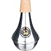 Protec Liberty Practice Trumpet Mute, Aluminum, Silver (ML201)