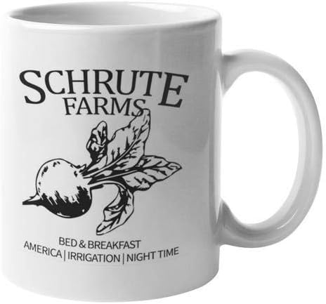 Schrute Farms Mug - Coffee Mug - Ceramic