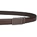 Belt for Men, Genuine Leather Ratchet Dress Comfort Belt with Slide Click Buckle, Trim to Fit (28
