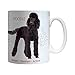 Boelter Brands Black Poodle Ceramic Mug, 11-ounce