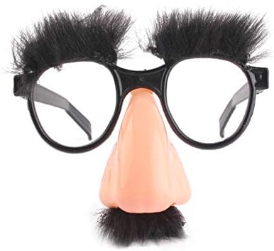 glasses with big nose and mustache