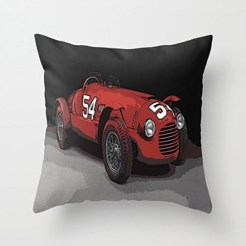CuteeLopihs 100% Cotton Pillowcase Cushion Cover Ferrari 166 036 Art Home Decor Sofa Throw Pillow Cover - Double-sided Color Printing