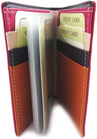 Card holder 'Bergamo' pink multicoloured.