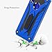 AFARER Case Compatible with Xiaomi Redmi Note 7 5.8 inch, Military Grade 12ft Drop Tested Protective Case with Kickstand,Military Armor Dual Layer Protective Cover - Blue