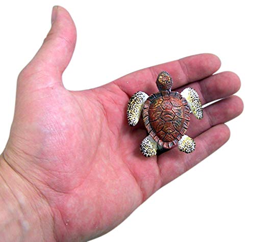 Cast Resin Sea Turtle Drawer Pull Handles 2 Inches Set Of 4
