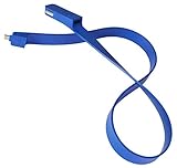 Tylt MIC-BANDBL-T BAND Micro USB Car Charger with Built-In USB port 2.1A - Retail Packaging - Blue