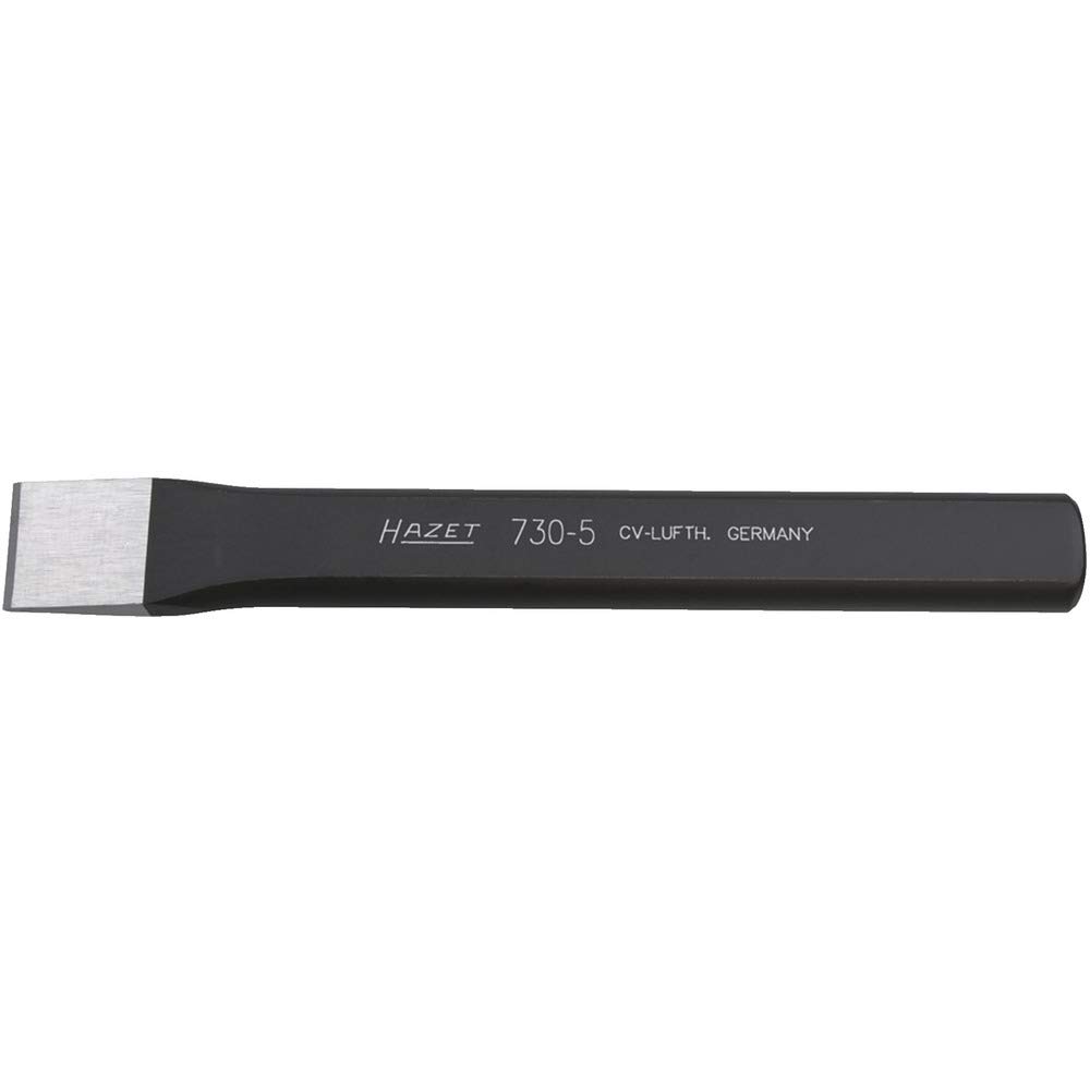 HAZET 730-5 175 mm Flat Chisel - Immersion Lacquered