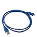 Fullink SuperSpeed USB 3.0 Type A to Micro-B Cable in Blue 3 Feet