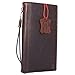 Genuine Vintage Full Leather Case for Samsung Galaxy S8 Plus Book Wallet Luxury Cover S Handmade Retro Id s 8 Brown Chocolate daviscase