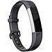 Maledan For Fitbit Alta HR and Alta Bands, Replacement Accessories Wristbands for Fitbit Alta and Alta HR, Black White Gray Large