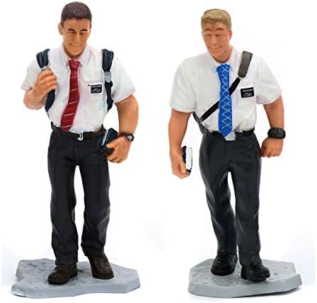 Latter Day Designs LDS Plastic Missionaries Figurine - 3" Tall - LDS Kids, LDS Children, LDS, LDS Restoration