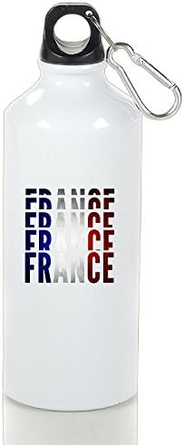 Naiou FRANCE Flag Sports Water Bottle