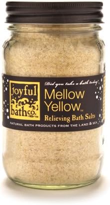 Joyful Bath Mellow Yellow Relieving Bath Salts, Eucalyptus, 15 Ounce