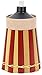 Bamboo  Torches - 4 Pack - Metal Oil Canister - 8in High, 10oz. Capacity - Sturdy Table Torch By Kaya Collection