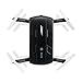 ASGO Dra EC-D304 Foldable Pocket Self-timer Quadcopter 2.4GHz 6-Axis Wifi 2M Pixels HD Camera LED Lights RC Drone