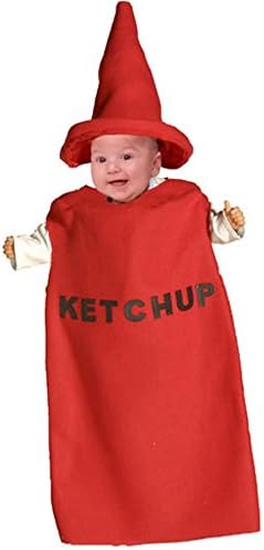 Funny Baby Ketchup Bottle Costume (612 Months)