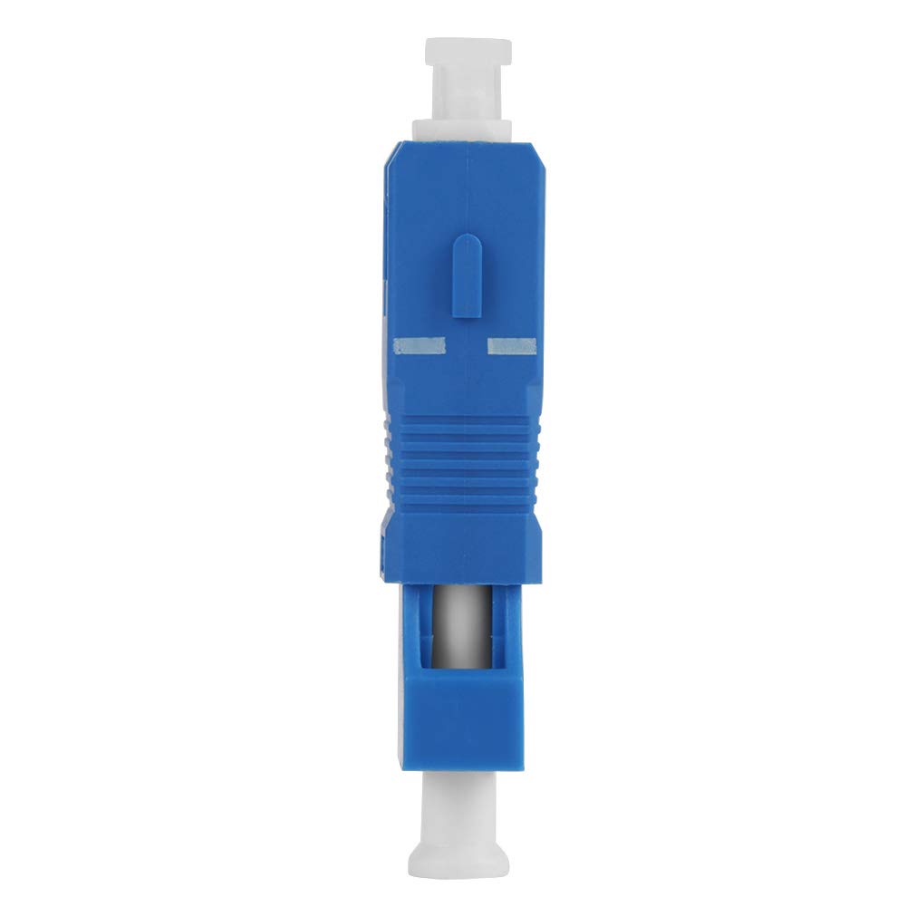 Hilitand Glasfaseradapter Fiber Optic Adapter, SC Stecker auf LC-Buchse Singlemode Fiber Optic Hybrid Optical Adapter Konverter f¨¹r Netzwerk und optische Kommunikation