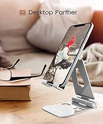 Lucrave Cell Phone Stand, Updated Adjustable