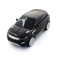 HBBOOI Wireless Cool Sports Car Shaped Mouse 2.4GHz 3 Keys USB Receiver 1200DPI Optical Office Gaming Mice for PC Computer Laptop (Color : Black)