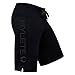 vertex flex-knit zip pocket short - black/stealth black - MD