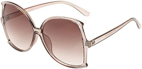 Dainzuy Big Frame Irregular Flat Lenses Street Fashion Vintage Sunglasses For Men/Women (as picture show, Multicolor F)