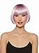 Dreamgirl Women's Dip Dye Pale Lilac/Burgundy Short Bob Wig, One Size
