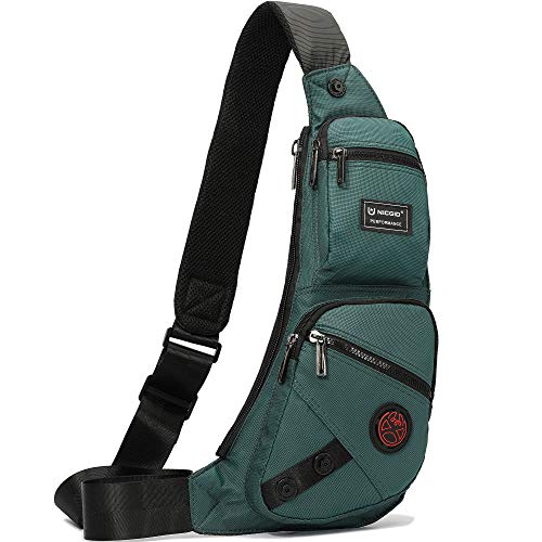 nicgid sling bag chest shoulder