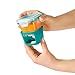 OXO Tot Glass Baby Blocks Food Storage Containers with Silicone Sleeves, Teal, 4 oz