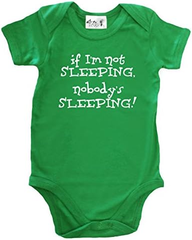 Dirty Fingers, If I'm not sleeping, nobody's sleeping!, Baby Bodysuit / Baby Grow