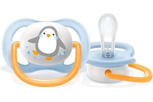 Chupeta Ultra Air 0-6 Meses Philips Avent Boy Unitária Pinguim 081/03