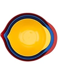 Good Cook 3-Piece Plastic Mixing Bowl Set