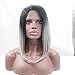 Fennell Silver Gray Ombre Synthetic wig For Women