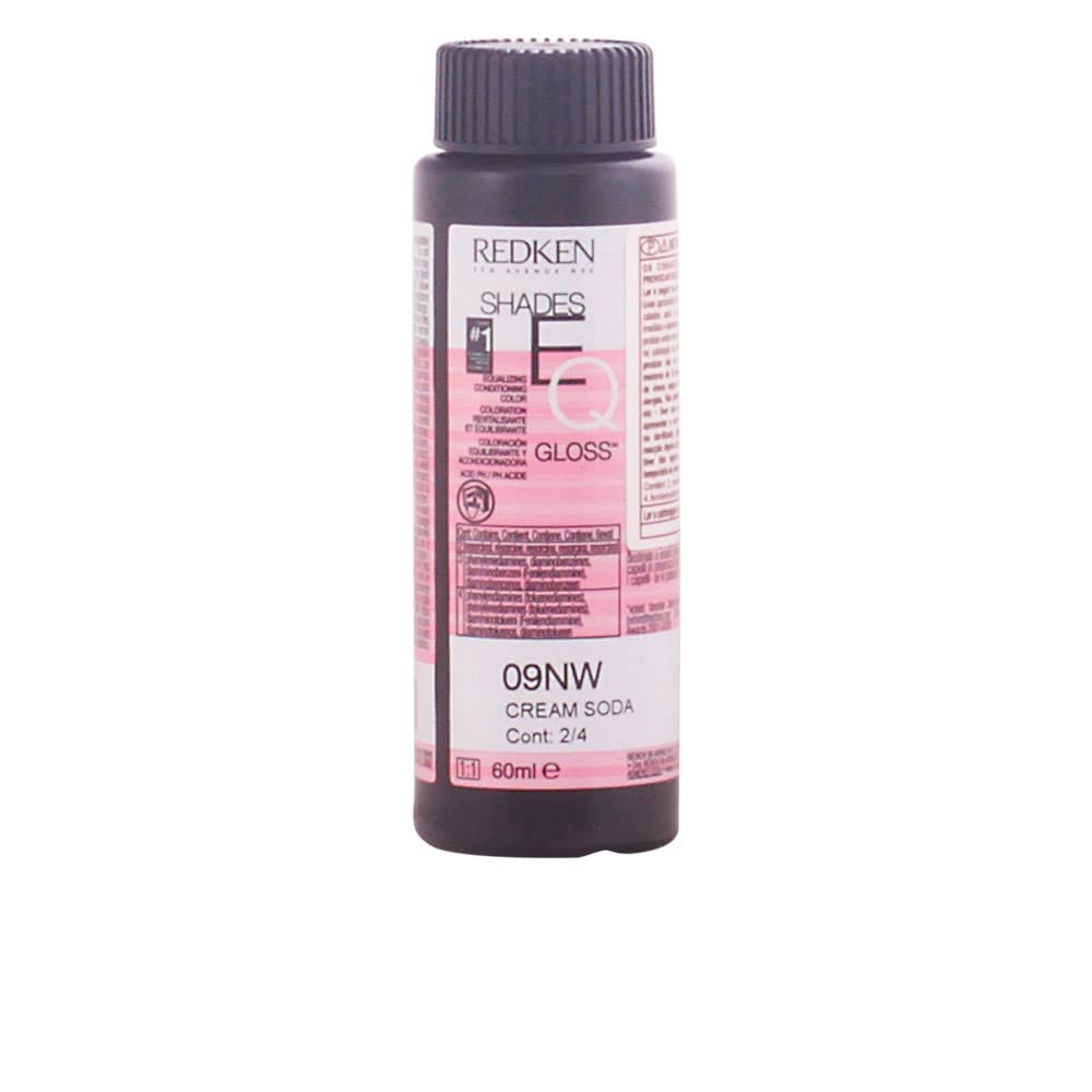 Redken Shades EQ Hair Coloring Number 09NW, Cream Soda, 60 ml