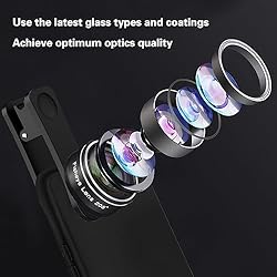 Phone Camera Lens 3 in 1 Phone Lens Kit, 198