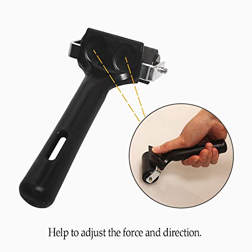 SaPeal 4-Inch Rubber Brayer Roller for Printmaking, Great for Gluing Application Also. (Original Version)