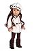 - Marshmallow - 4 Piece 18 inch Doll Outfit - Coat, Hat, Leggings and Boots (Doll Not Included)
