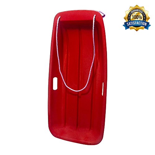 Sub Zero 35" Toboggan Snow Sled (Red)