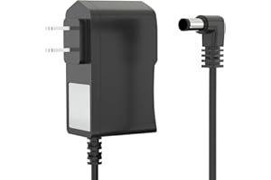 ENGFYADSY 9V 850mA Adapter for Guitar Pedals Power Supply, Power Cord for BOSS Effects Pedal Roland Musical Instruments Distortion Casio Keyboard Charger, PSA-120S Center Negative Charging Cable Cord