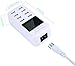 Vanbon Multi USB Charger, 40W 8 Multi-Port Desktop Charger Charging Station LCD Fast Travel Wall Charger Compatible iPhone 8/7/6/6S/Plus, iPad Air/Mini/Pro, Smart Phone, Tablet and Multiple Devices