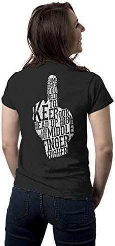 You Are My Reason Why I Have a Middle Finger T Shirt (Black)