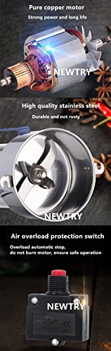 NEWTRY 300g Electric Stainless Steel Pulverizer Blender Herb Mixer Household Food Mill Grain Coffee Grinder Superfine For Chinese Medicinal Materials Spice Flavoring 110V/220V