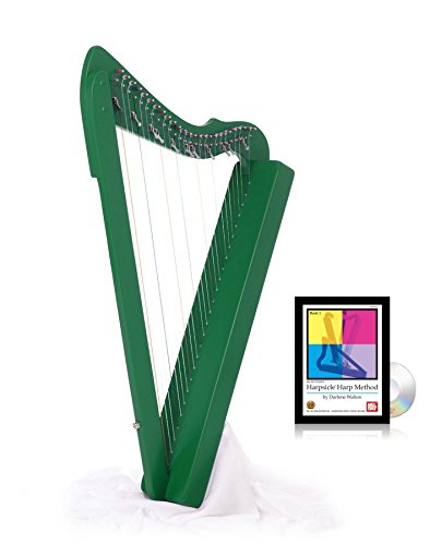 Flatsicle Harp w/ Book & DVD - Green