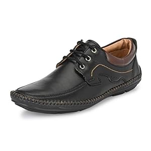 MACTREE Men Flexible-Stitched Sole Premium Formal Shoes for Men