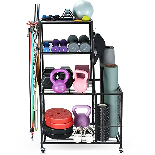 AHOWPD Dumbbell Rack, Weight Rack for Dumbbells, Home Gym Storage for