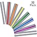 Chinco 32 Pieces Guided Reading Strips Highlight Strips Colored Overlays Colorful Bookmark-Helps with Dyslexia for Students and Teacher Classroom Supply Assistant(Mixed Colors)