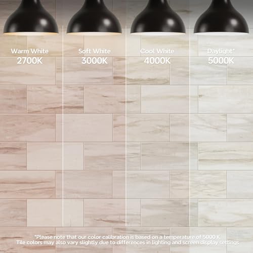 Vamos Tile 100-Piece Glossy Wooden White Peel and Stick Backsplash Tile,3''x6'' PVC Subway Tile with White Grout, Stick on Backsplash for Kitchen/Bathroom/Fireplace